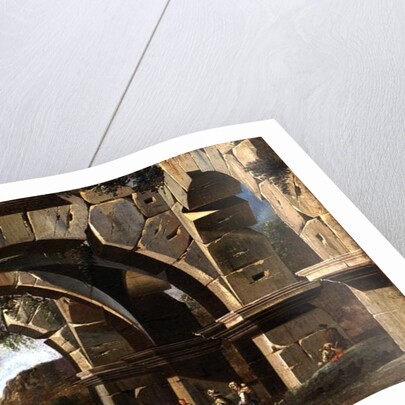 A Roman Ruin by Viviano Codazzi