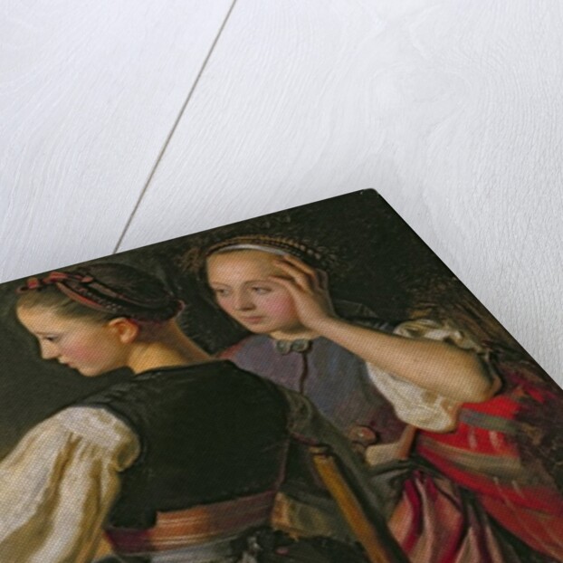 A Girl from Probsteier, 1844 by Jacob Gensler