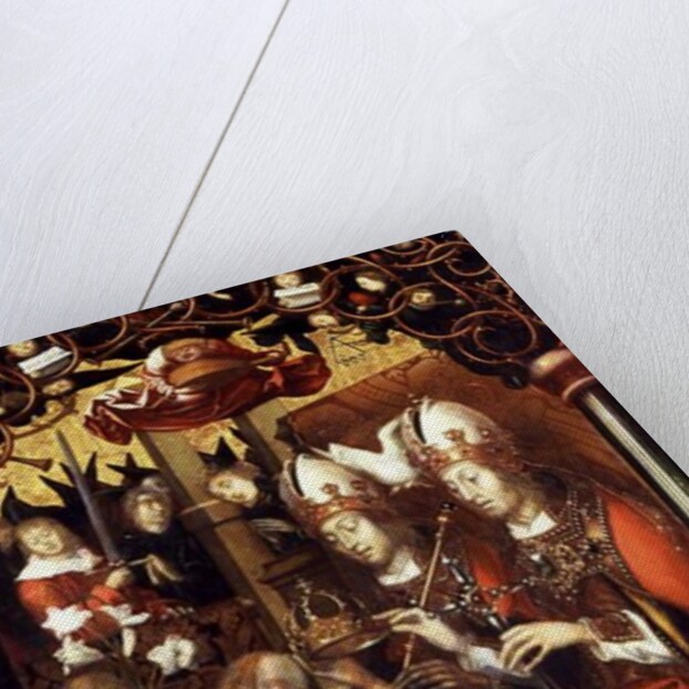 The Crowning of the Virgin Mary by Hans Fries