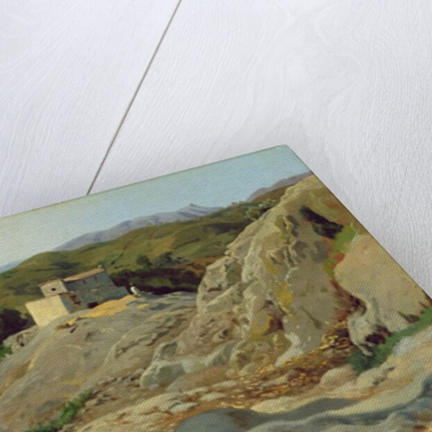 A Village in the Mountains by Louis Gurlitt