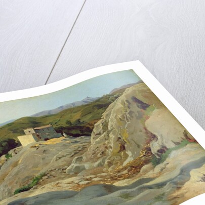 A Village in the Mountains by Louis Gurlitt