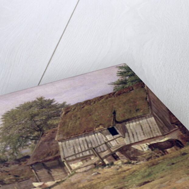 A Farmhouse in Sweden, 1834 by Louis Gurlitt