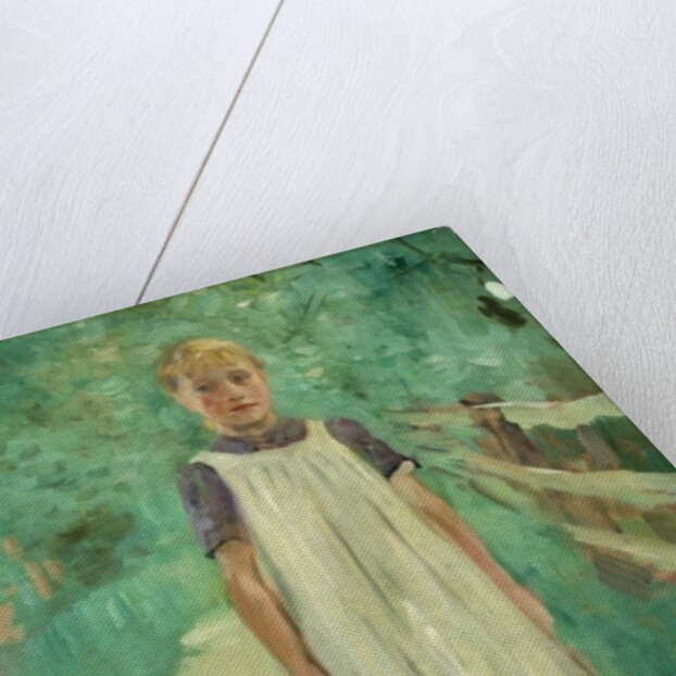 A Farmgirl, 1895 by Thomas Ludwig Herbst