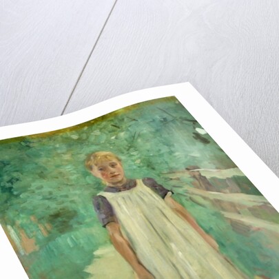 A Farmgirl, 1895 by Thomas Ludwig Herbst