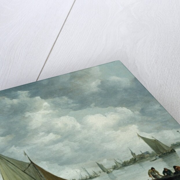 Fishingboat in an Estuary, 1655 by Jan Josephsz van Goyen