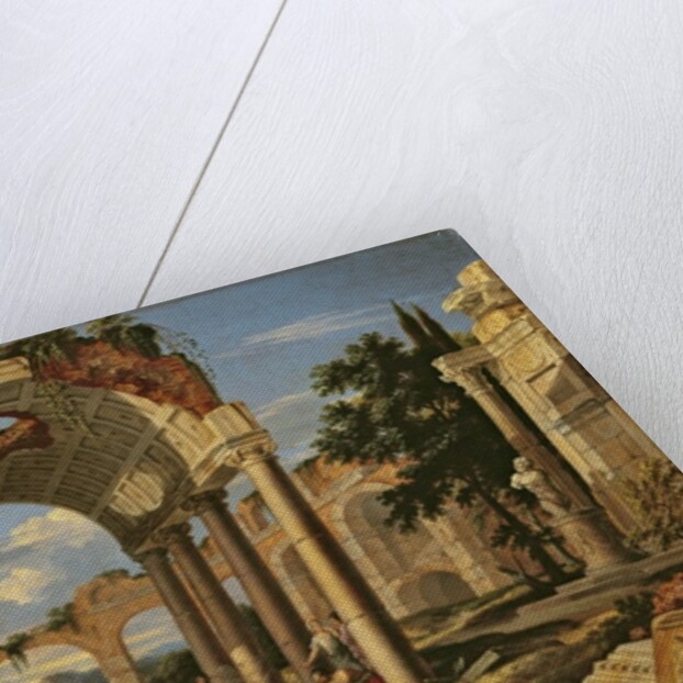 Landscape with Ruins, 1673 by Johann Oswald Harms