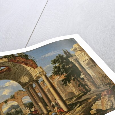 Landscape with Ruins, 1673 by Johann Oswald Harms