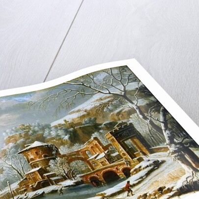 Winter Landscape, 1674 by Johann Oswald Harms