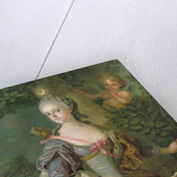 Luise Henriette Wilhelmine von Anhalt-Dessau as Diana by Charles-Amedee-Philippe van Loo