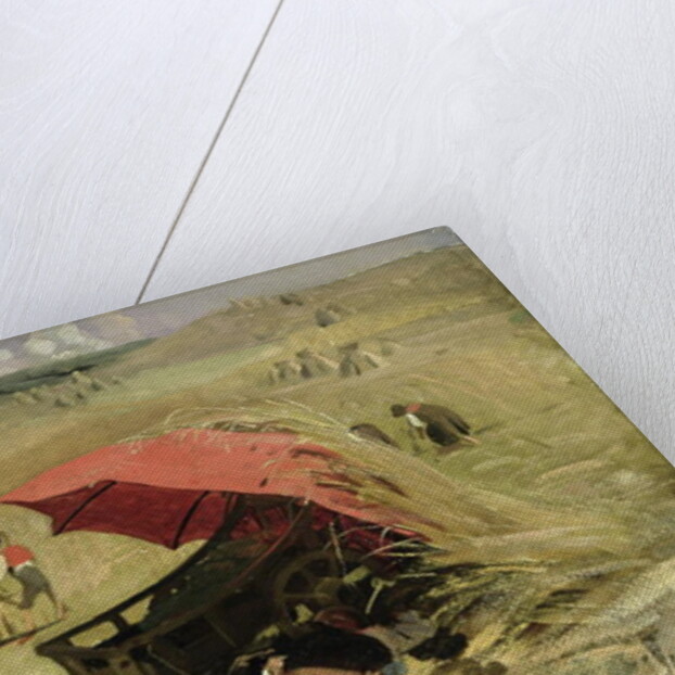 The Red Sunshade, c.1860 by Franz Seraph von Lenbach