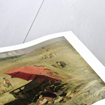 The Red Sunshade, c.1860 by Franz Seraph von Lenbach