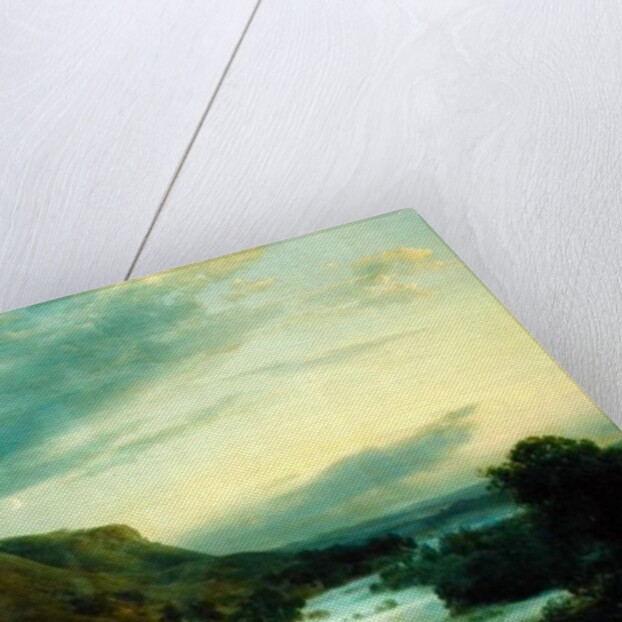 Mountains in an Evening Mist, 1856 by Carl Friedrich Lessing