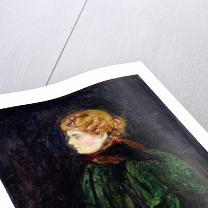 Portrait of Frau Maximilian Harden by Edvard Munch