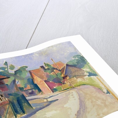 A Village Street by Franz Nolken