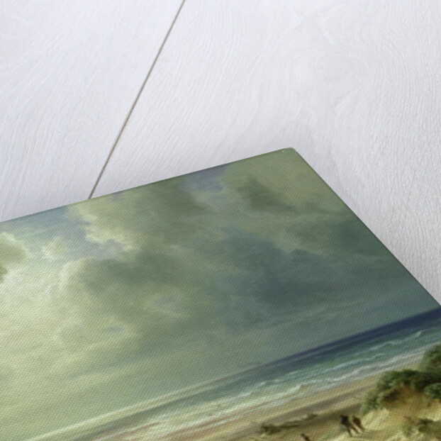 Dune by Hegoland, Tranquil Sea by Carl Morgenstern