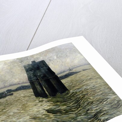 The Port of Hamburg, 1894 by Leopold Karl Walter von Kalckreuth