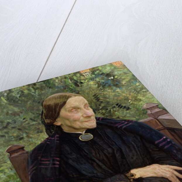 Lichtwark's Mother, 1908 by Leopold Karl Walter von Kalckreuth