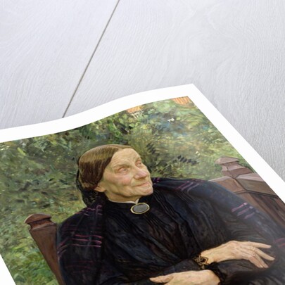 Lichtwark's Mother, 1908 by Leopold Karl Walter von Kalckreuth