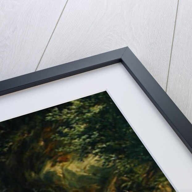 Three Upper Bavarians Resting on an Alpine Path, 1841 by Hermann Kauffmann