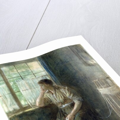 Woman at the Window by Jozef Israels