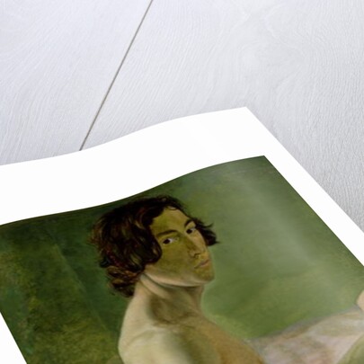 Self Portrait in front of the Easel, c.1828 by Victor Emil Janssen