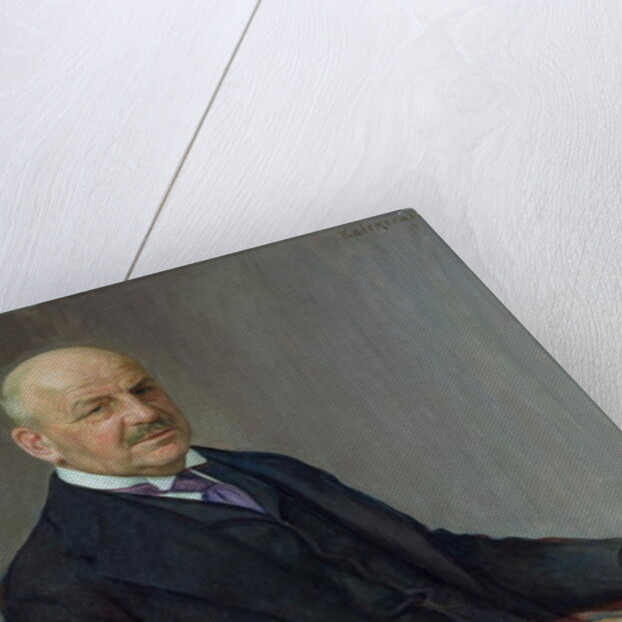 Portrait of Alfred Lichtwark 1912 by Leopold Karl Walter von Kalckreuth