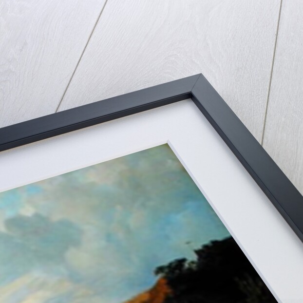 The Homecoming of the Fisherman at Probsteier, 1837 by Hermann Kauffmann