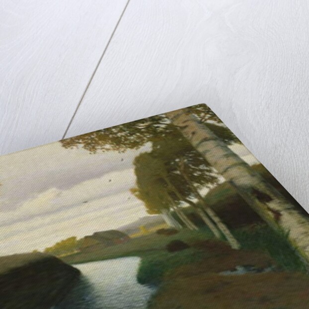 Canal in Moorland, 1903 by Otto Modersohn