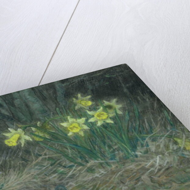 Narcissi and Violets, c.1867 by Jean-Francois Millet