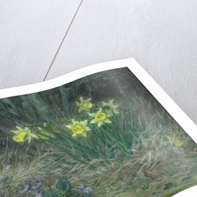 Narcissi and Violets, c.1867 by Jean-Francois Millet