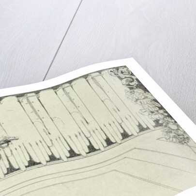 Tranquility from a series of ten plates from 'Paraphrase on the Discovery of a Glove'. by Max Klinger