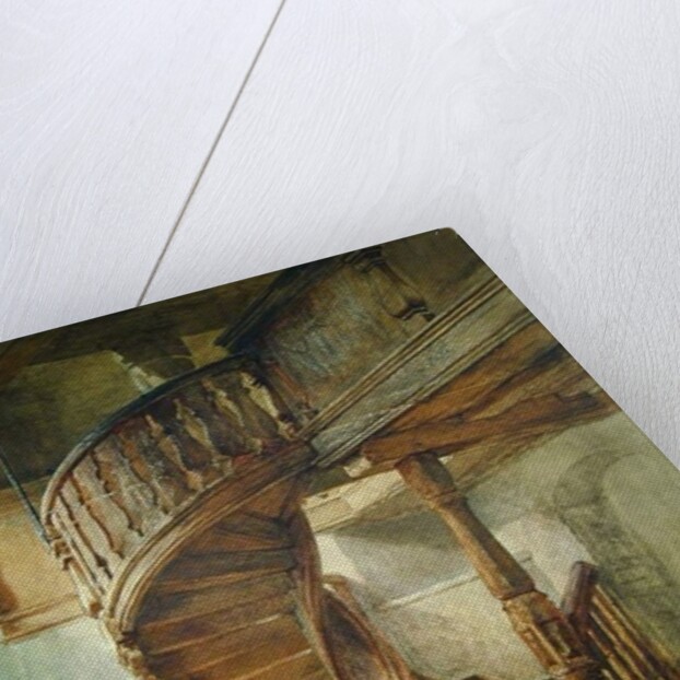 Spiral Staircase. Limburg an der Lahn by Johann Martin Gensler