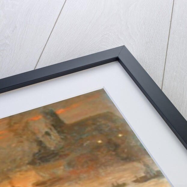 Hamburg Harbour by the Emperor's Quay, 1911 by Carlos Grethe