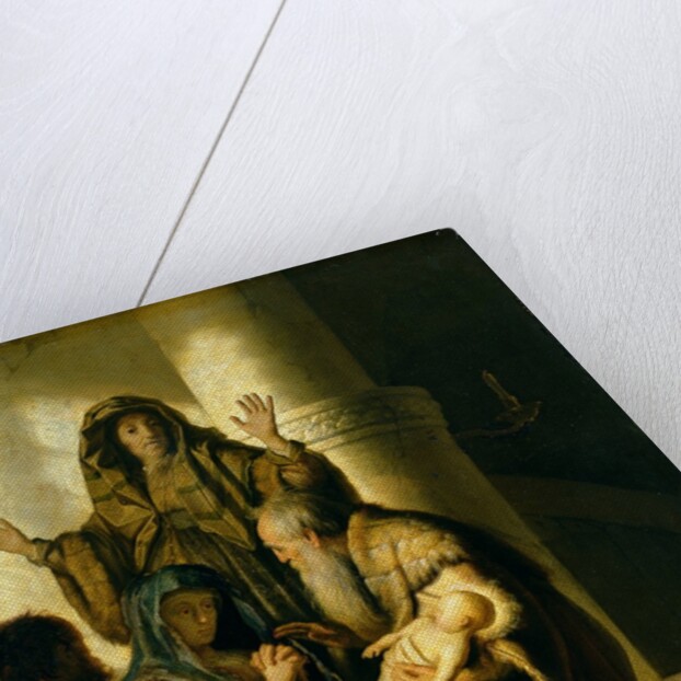 Simeon and Hannah in the Temple, c.1627 by Rembrandt Harmensz. van Rijn