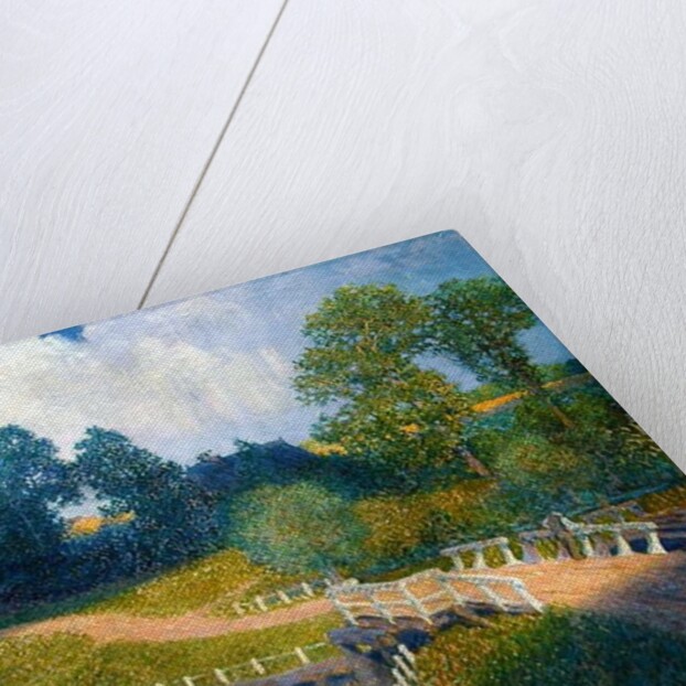 The Floodgate at Wohldorf, 1901 by Jean Paul Kayser