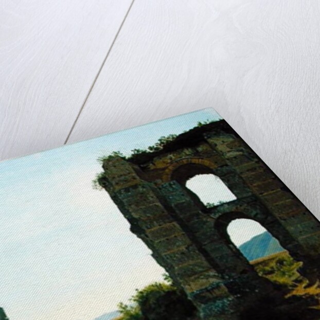 Ruin near Rome, c.1796 by Johann Martin von Rohden