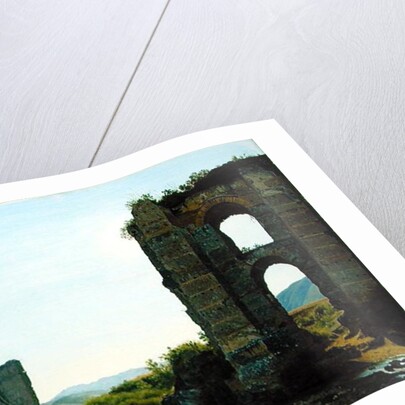 Ruin near Rome, c.1796 by Johann Martin von Rohden