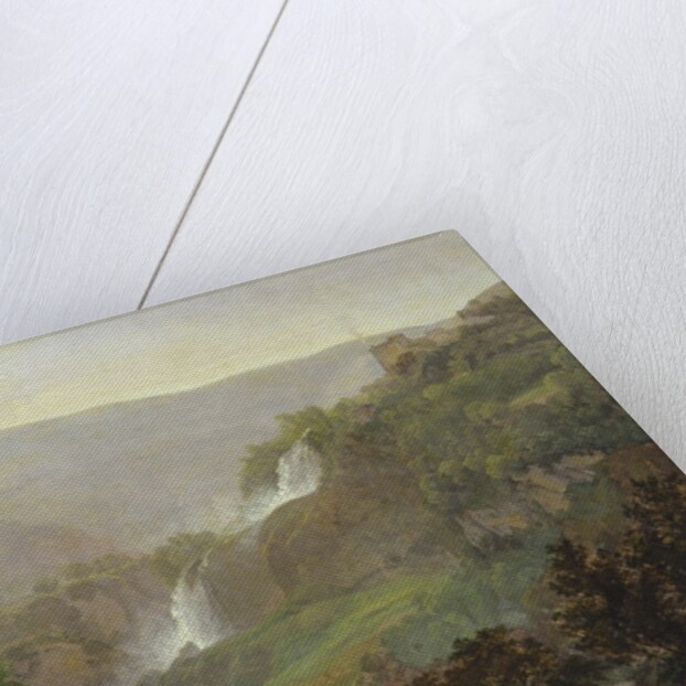 Waterfall near Tivoli, c.1808 by Johann Martin von Rohden
