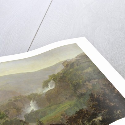 Waterfall near Tivoli, c.1808 by Johann Martin von Rohden