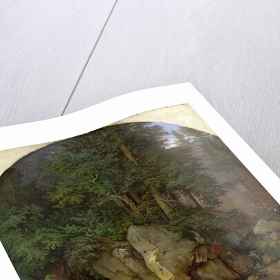 Genoveva in the Wood Clearing, 1839-41 by Ludwig Adrian Richter