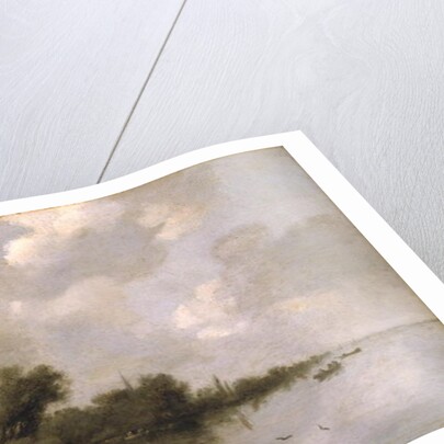 River Landscape, 1632 by Salomon van Ruisdael or Ruysdael