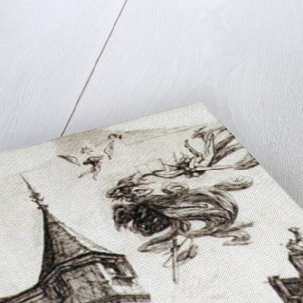 Tourelle, Rue de L'Ecole de Medecine, 22, 1861 by Charles Meryon