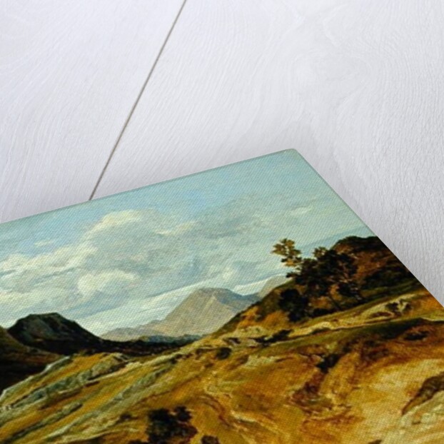 Landscape at Civitella, 1822 by Heinrich Reinhold