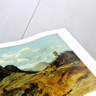 Landscape at Civitella, 1822 by Heinrich Reinhold