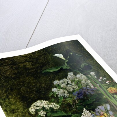 Flowers in a Greenhouse, 1864 by Pierre Auguste Renoir