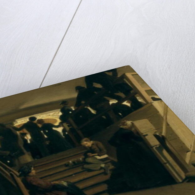 In the Gallery of the Hamburg State Theatre, c.1880 by Hans Speckter