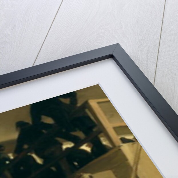 In the Gallery of the Hamburg State Theatre, c.1880 by Hans Speckter