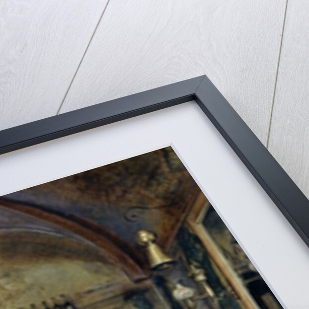 The Greek Cafe in Rome, 1856 by Ludwig Passini