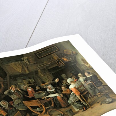 The Christening Feast, 1668 by Jan Havicksz. Steen