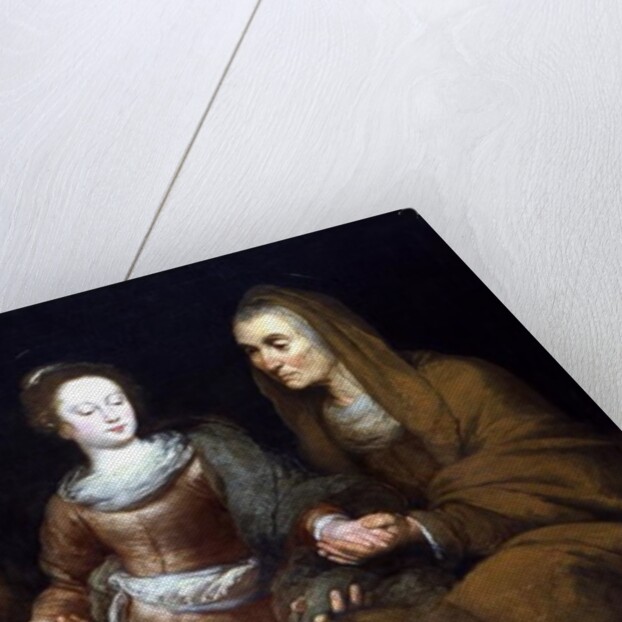 The educating of Maria by Bernardo Strozzi